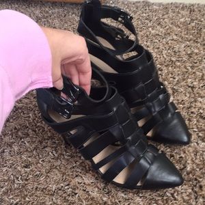 Zara cage heels